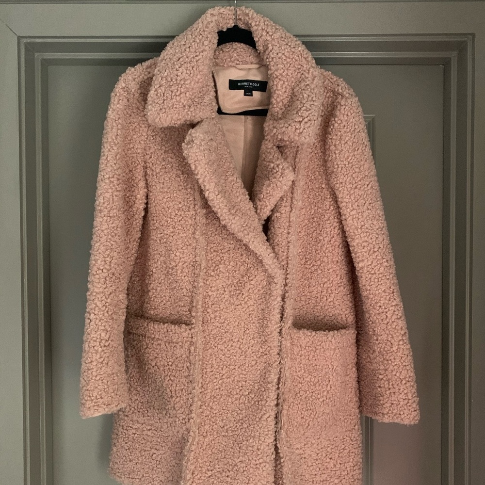Kenneth Cole New York “teddy” coat